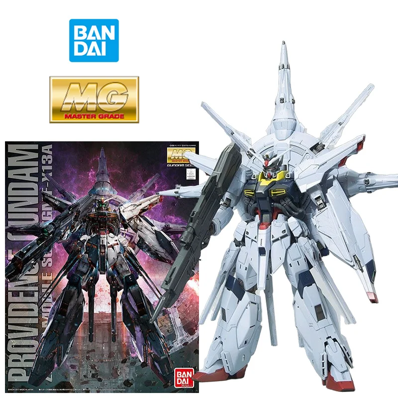 

Bandai MG 1/100 Провиденс Гандам 20 см, Gundam Seed, аниме оригинальная экшн-модель, строительная игрушка