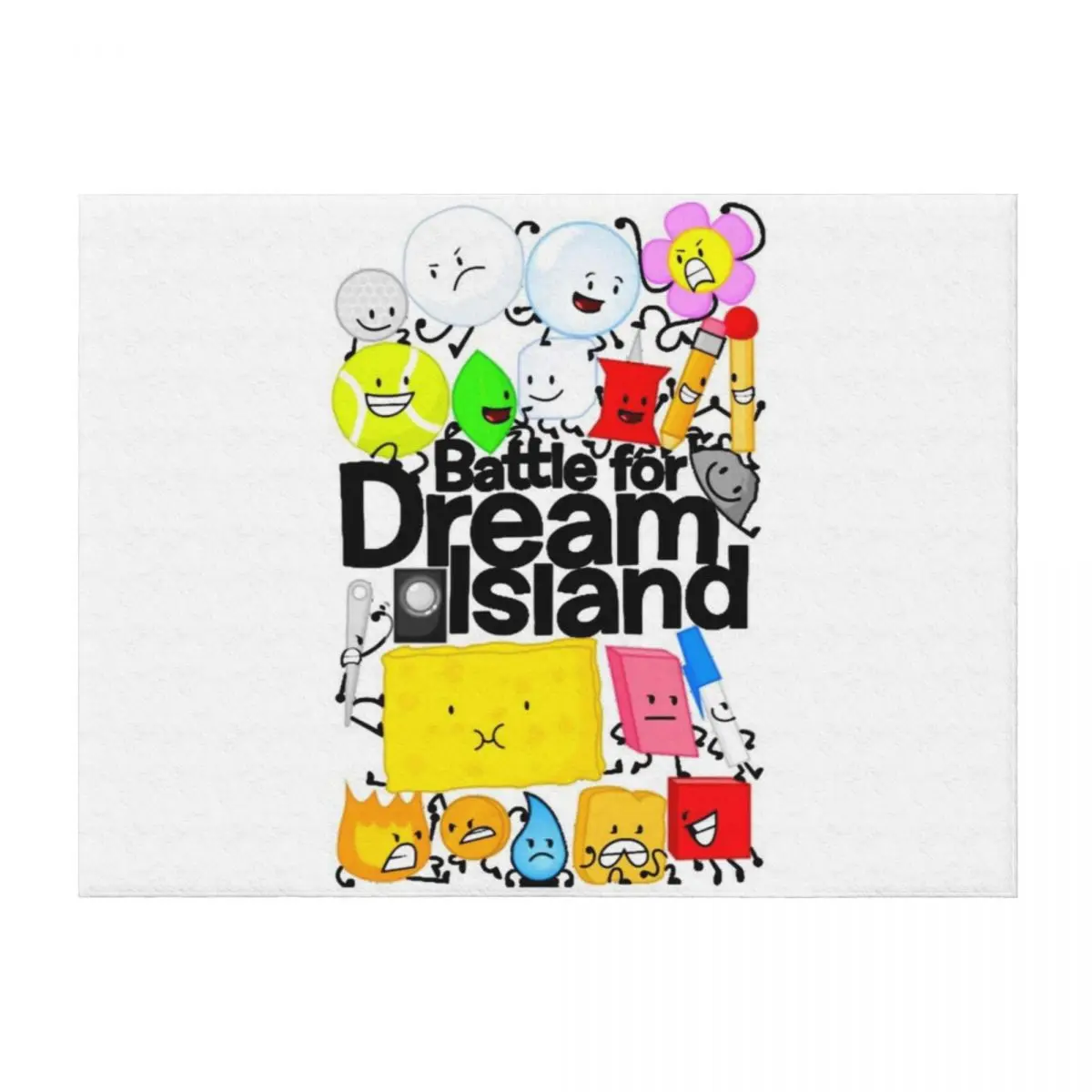 

Battle for dream island Throw Blanket Travel Beautifuls Stuffeds Extra Large Throw Blankets