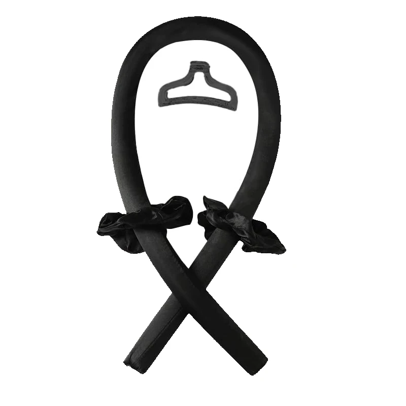 

Satin Heatless Hair Curler Set Hair Rollers No Heat Curlers Curling Rod Headband with Hair Ties Clip