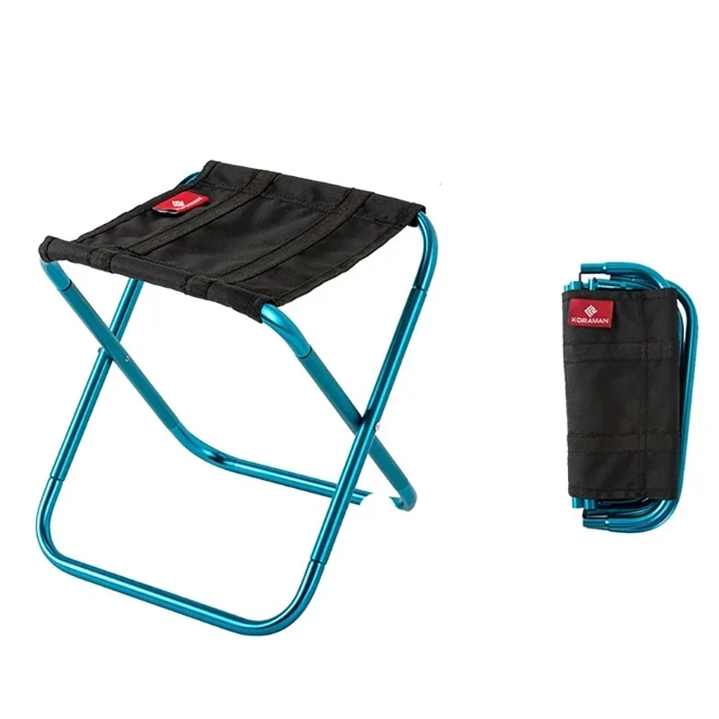 Portable Foldable Folding Small Stool Bench Stool  Outdoor Mare Ultra Light Subway Train Travel Picnic Camping Fishing Chair