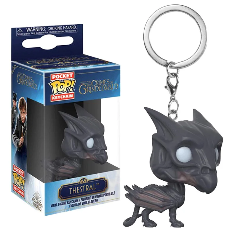 Funko Pop-Porte-clés avec figurines en PVC pour enfants, pendentif de sac à dos, ornement de jouet, cadeaux animés, Niffler Bowtruckle, Cove Beasts, 514