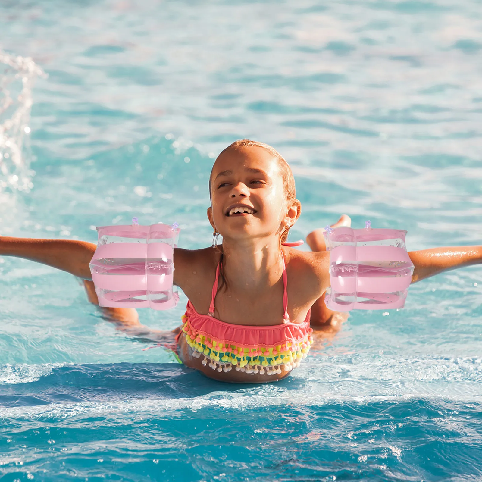 bracadeiras-de-natacao-inflaveis-pacote-com-4-listradas-em-rosa-flutuadores-de-piscina-espessos-para-adultos-para-treinamento-de-natacao