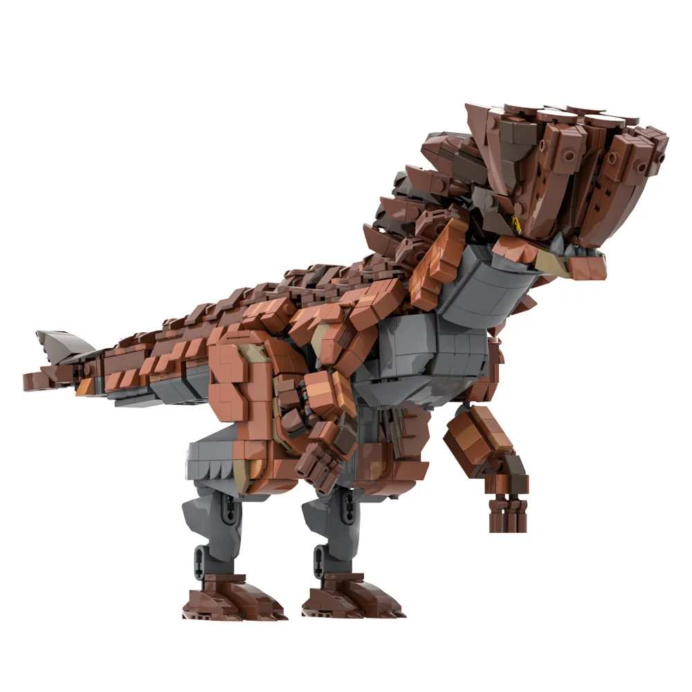 Moc monstro caçadores barroths blocos de construção modelo dinossauro monstro personagem tijolos montado brinquedo para crianças presente