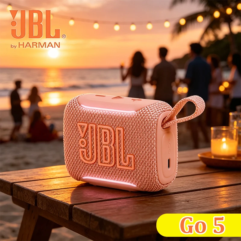 Audio Music Generator - JBL GO5 Music Gold Brick, Speaker