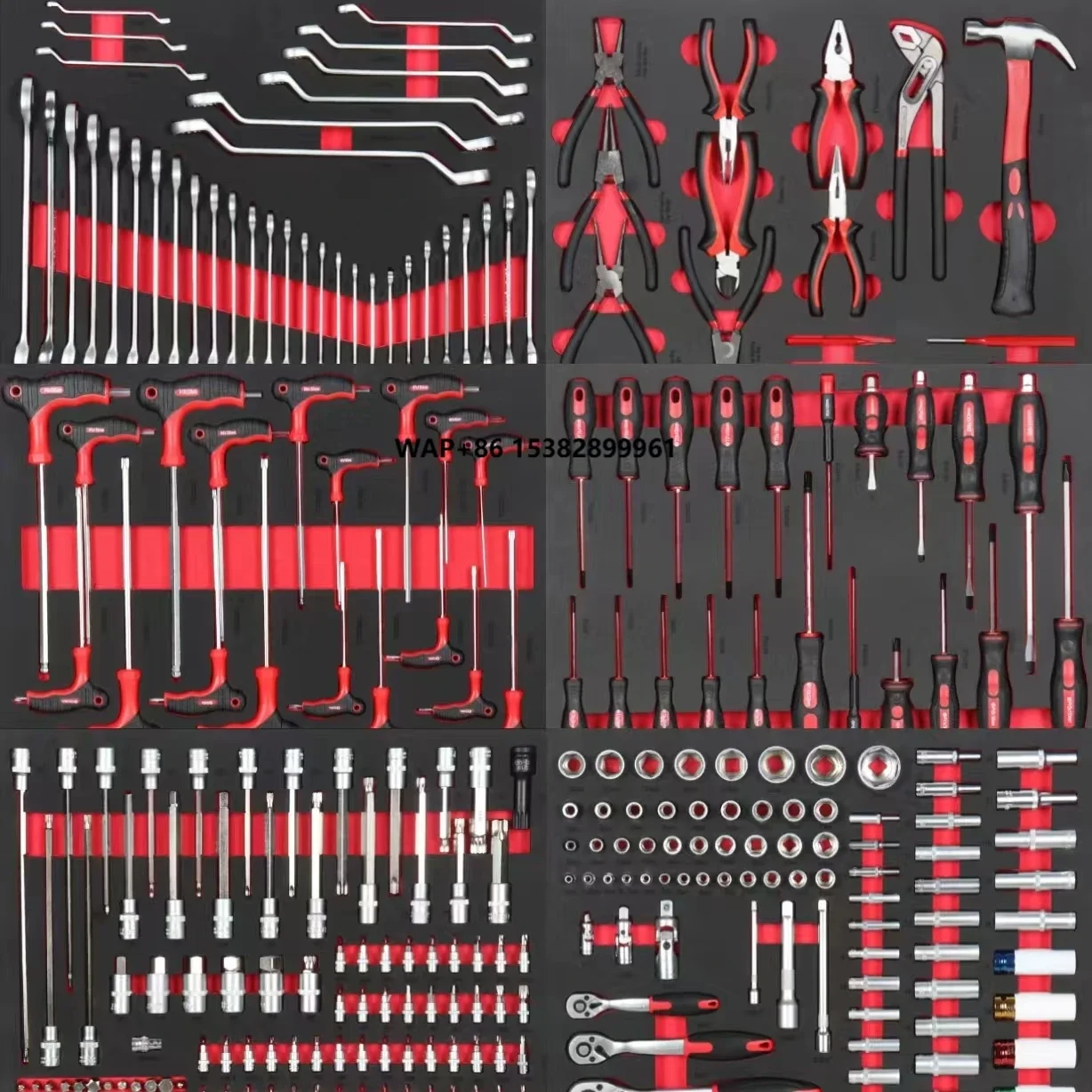 279pcs Professional Auto Repair CRV Metal Auto Repair Hand Tool Sets for Garage Workshop Ready to Ship