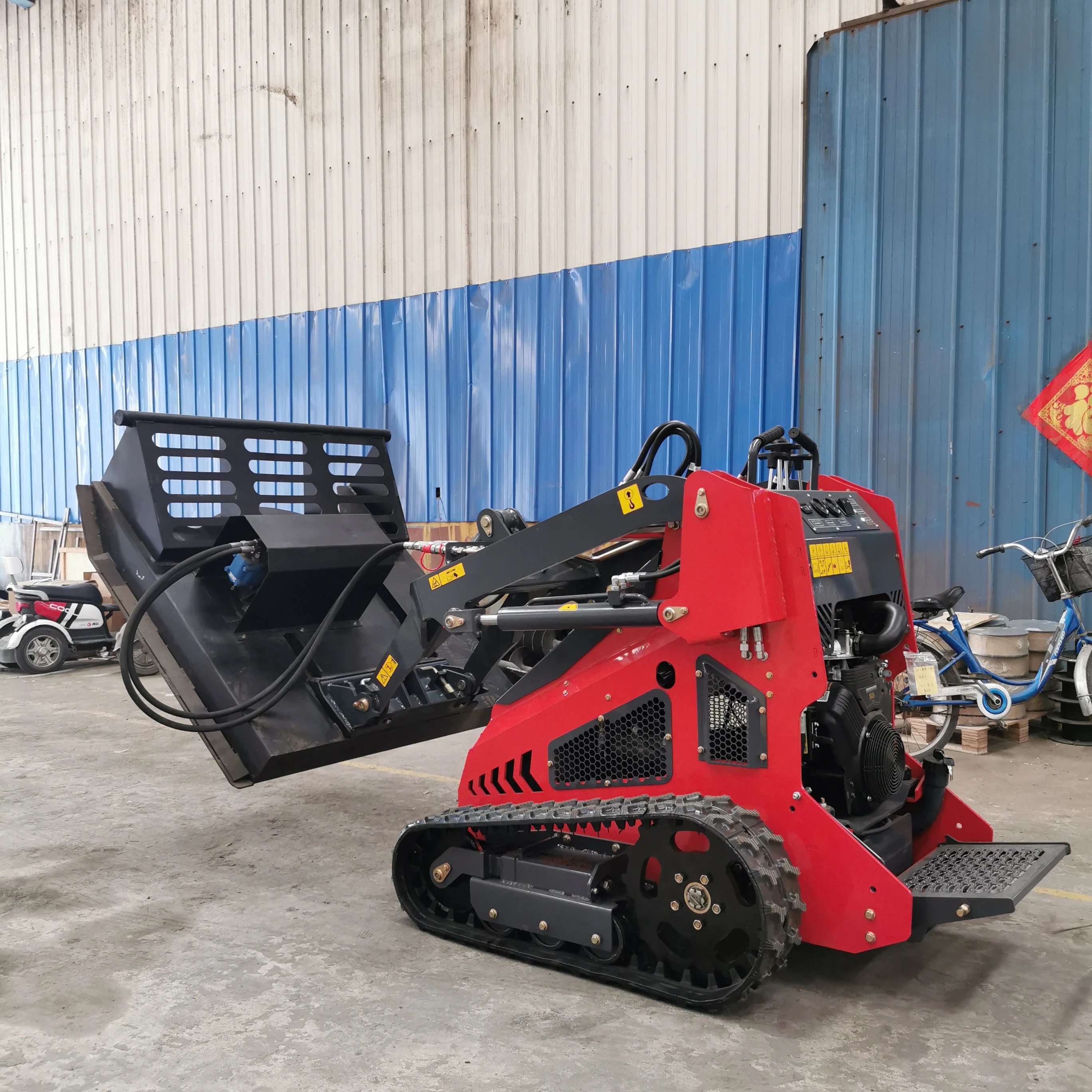 Brush Cutter Attachments for Skid Steer Loader