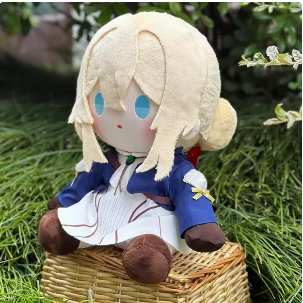 40CM New Anime Violet Evergarden Cosplay Cartoon Soft Body Dress Up Clothes Pillow Xmas Gifts