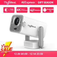 ThundeaL Mini Projector TD80Pro Full HD 1080P WIFI Android Portable Projector TD80 Pro 3D 4K Video Home Theater Cinema PK TD80W