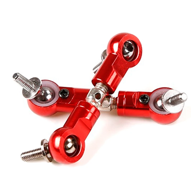 Alloy CNC Pull Rod Steering Servo Arm Fit For 1/5 HPI ROFUN ROVAN KM BAJA 5B 5T 5SC Losi 5Ive T Rc Car Parts