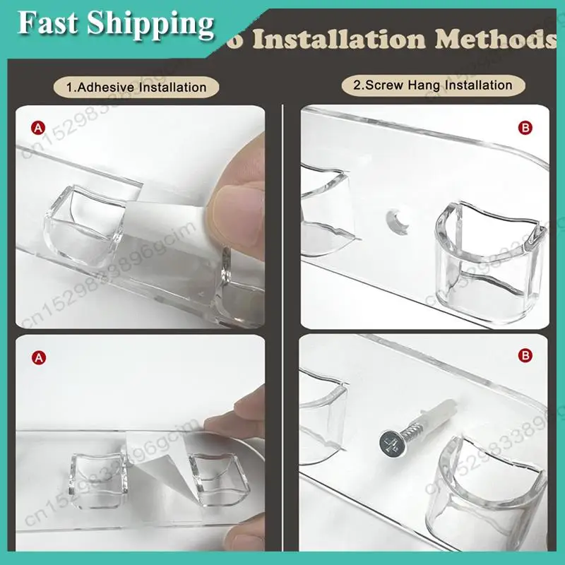 

-BABQ Wall Glasses Holder 2 Pack,Sunglass Organizer,Acrylic Sunglasses Display For Hanging Your Multiple Eyeglasses
