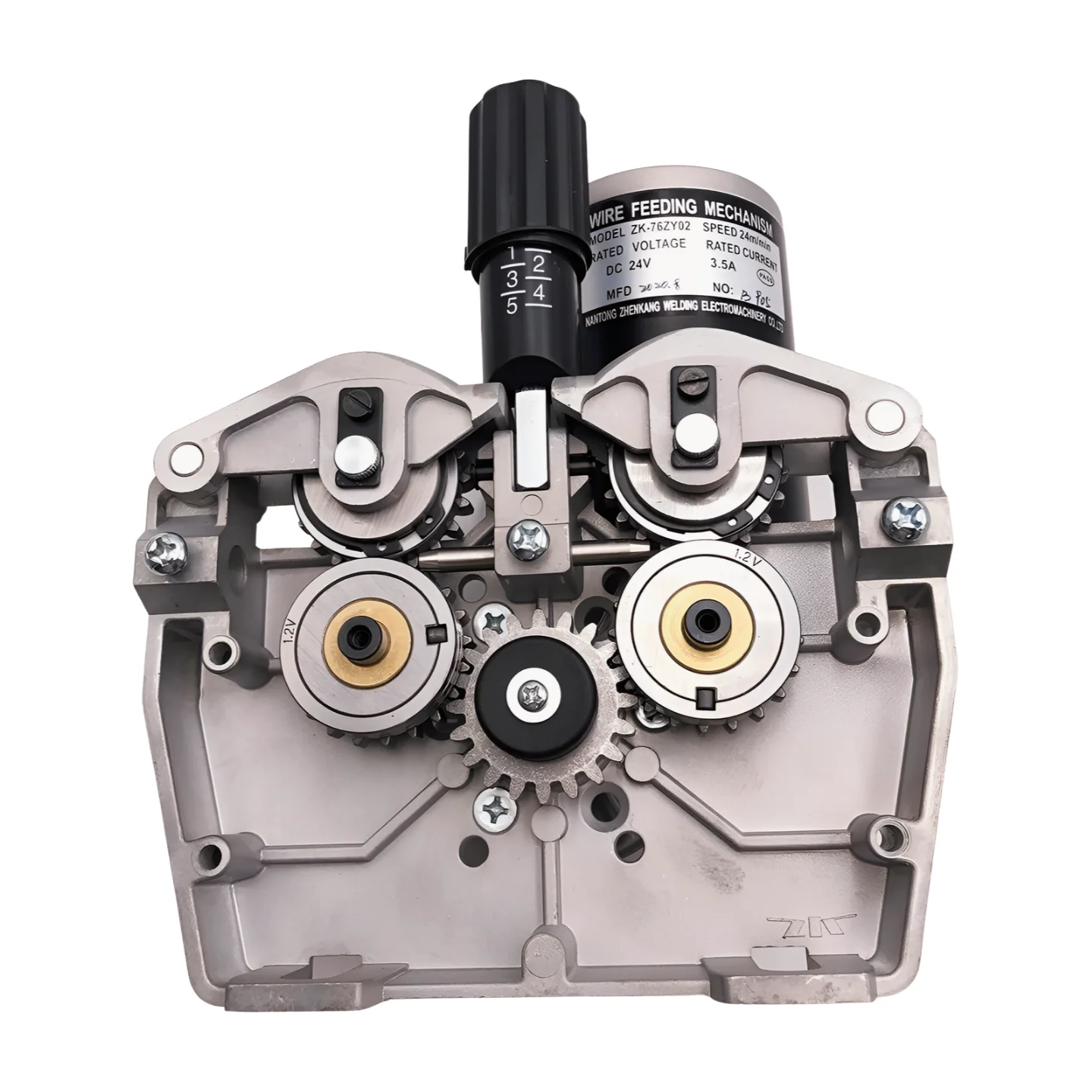 

76ZY02 76ZY-2 DC 24V 42V EURO Style 4 Gears Welding Wire Feeder Assembly Wire Feeding Motor for Mig Welding Machine