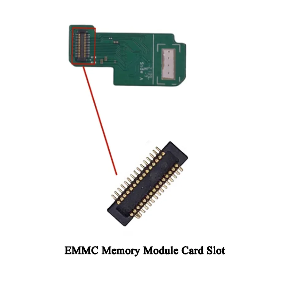 スイッチおよびメモリカード用のオリジナルのマザーボード,メモリカードスロット,mcメモリモジュール,カードスロットコネクタ,連絡先ソケット
