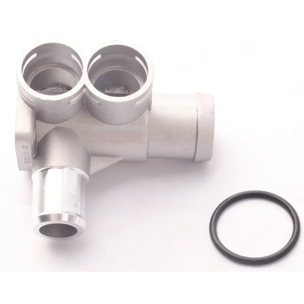 037121133B Aluminium Alloy Cooling Coolant Hose Pipe Connector 037 121 133B For VW Passat B3 Golf Sharan Polo 037 121 133 B