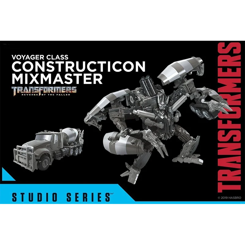 Hasbro Trasnformers Studio Series SS53 Constructicon Mixmaster Voyager Class Original Actionfigur Modell Spielzeug Geschenkkollektion