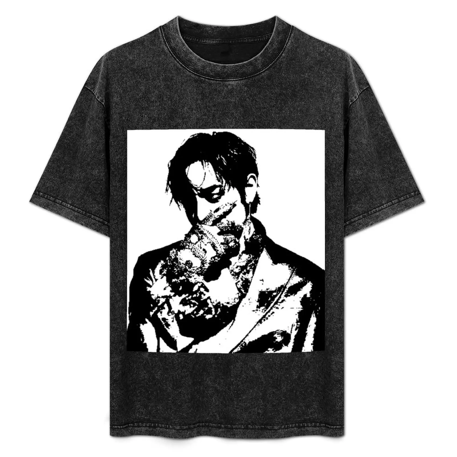 

Dpr Ian (Christian Yu) Stencil T-Shirt funny shirt cotton new gifts and t-shirts valentines boutique clothes Men's t-shirts
