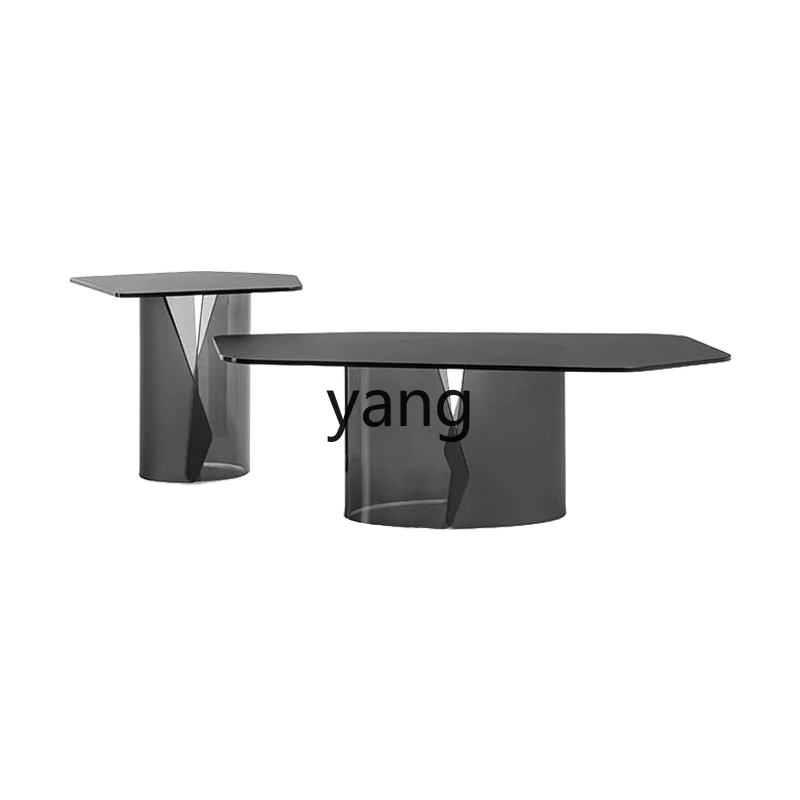 

YHM minimalist living room coffee table personalized special-shaped combination