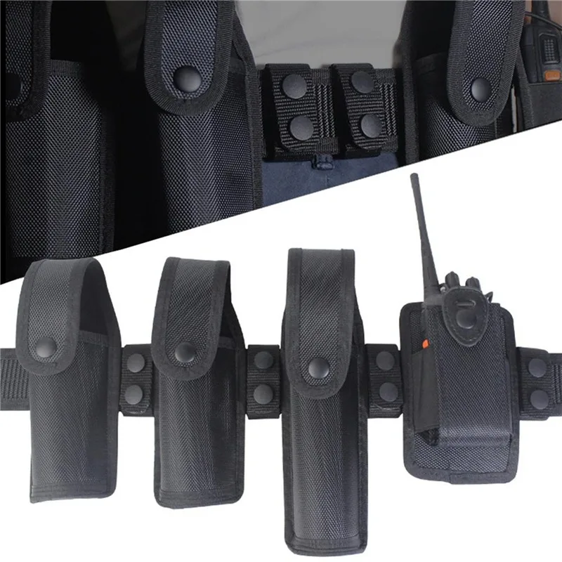 4 pezzi fibbia per cintura tattica custode per cintura resistente cintura portatile cintura militare accessori per attrezzature per sport all\'aria