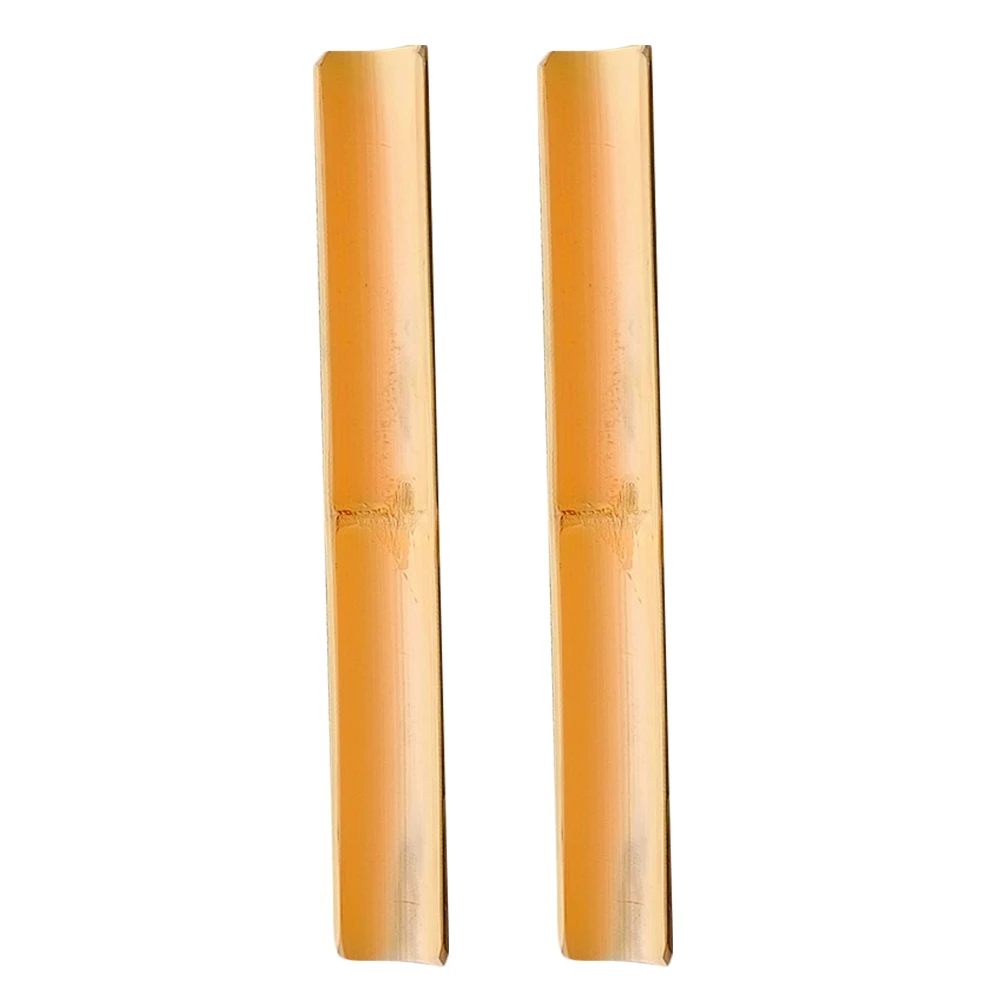 

2pcs Bamboo Water Channel DIY Fountain 50cm Long 6-7cm Wide for Garden Patio Outdoor Aquarium Decor Toy Spruce Up Space