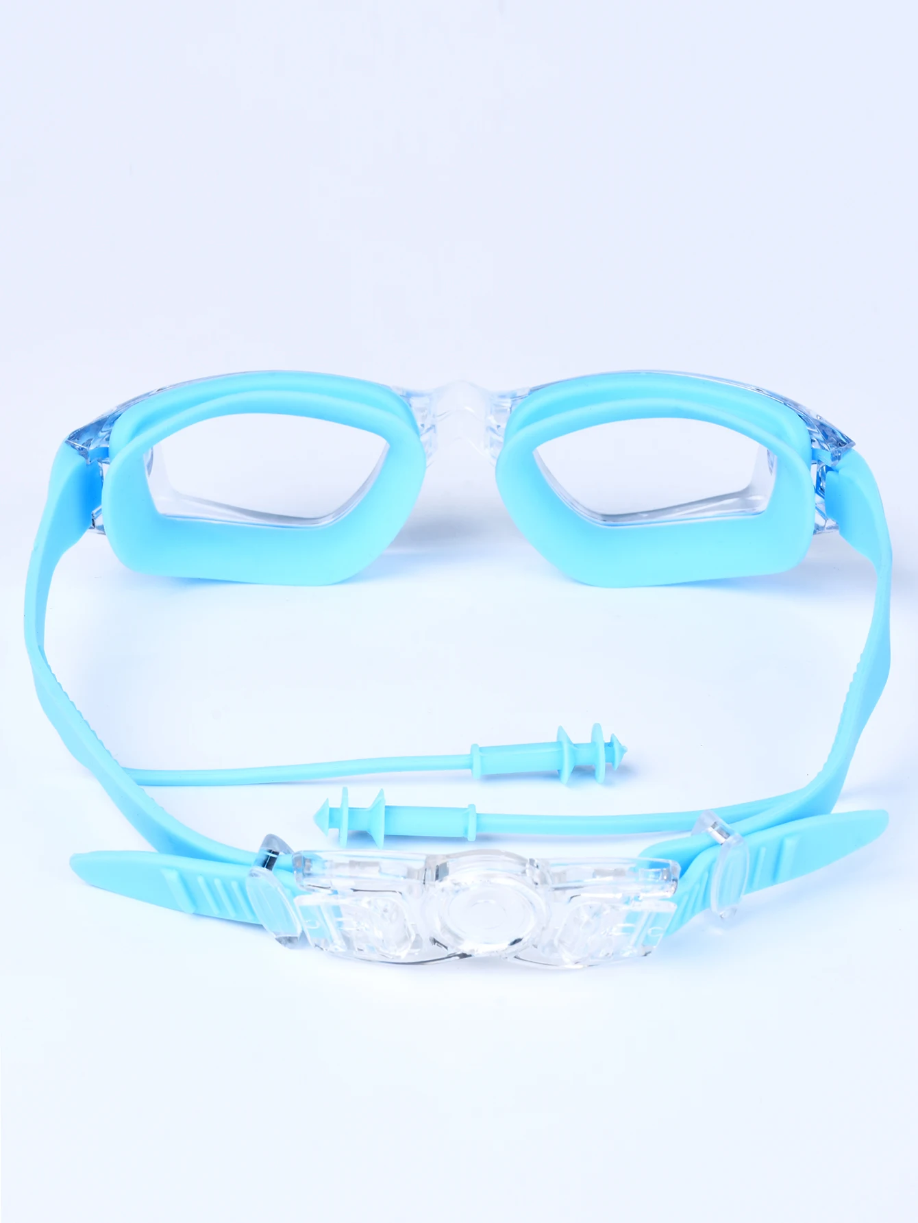 Schwimmbrille für Erwachsene, wasserdicht, beschlagfrei, hochauflösende Schwimmbrille, Schwimmausrüstung, Badekappe, Anzug – Detail 13