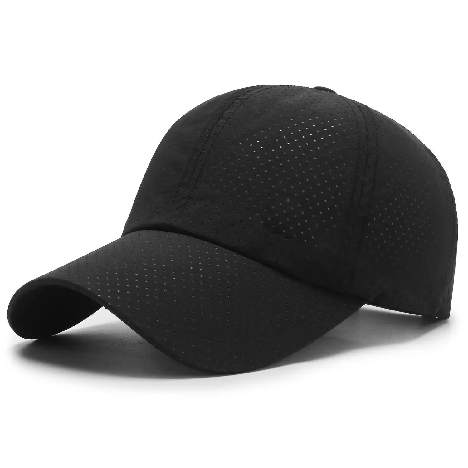 Summer Quick Dry Baaseball Cap Unisex Custom Free Logo Snapback Hat Outdoor Sport Running Hat Bone Breathable Mesh Sun Hats