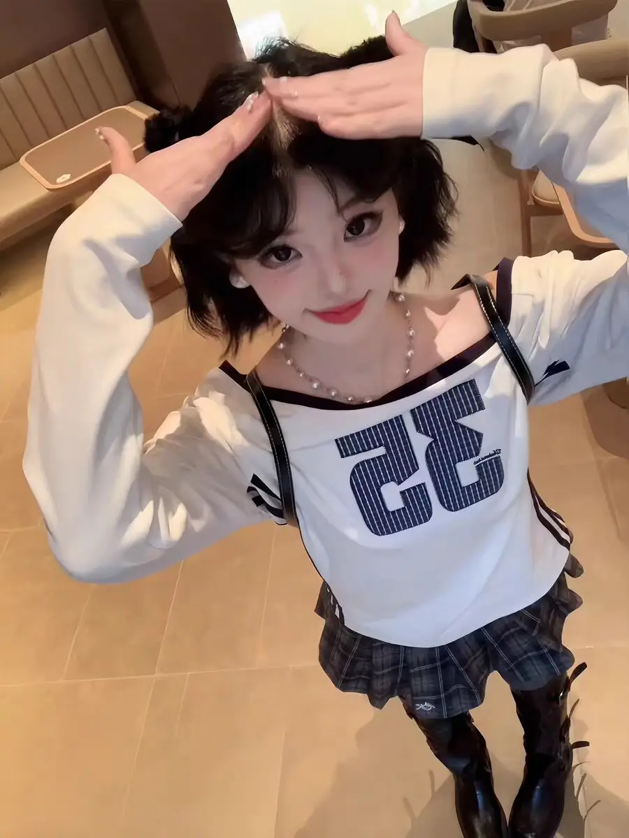 Long Sleeved T Shirts Yellow Womens Summer Sun Proof Wide Cut Salt Cool Music Festival Breathable Absorbent Cotton Simple Comfy