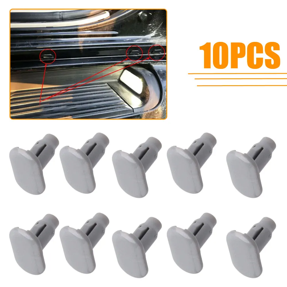 10pcs Plastic Gray-Rocker Moulding Clips Car for Lexus GX470-2003-2004 Panel Professional Car Accessories Gadget