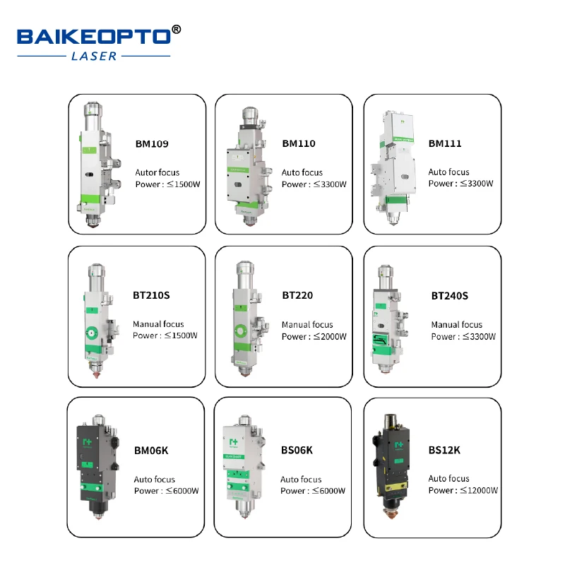 

Laser cutting head Raytools 3kw BT210S