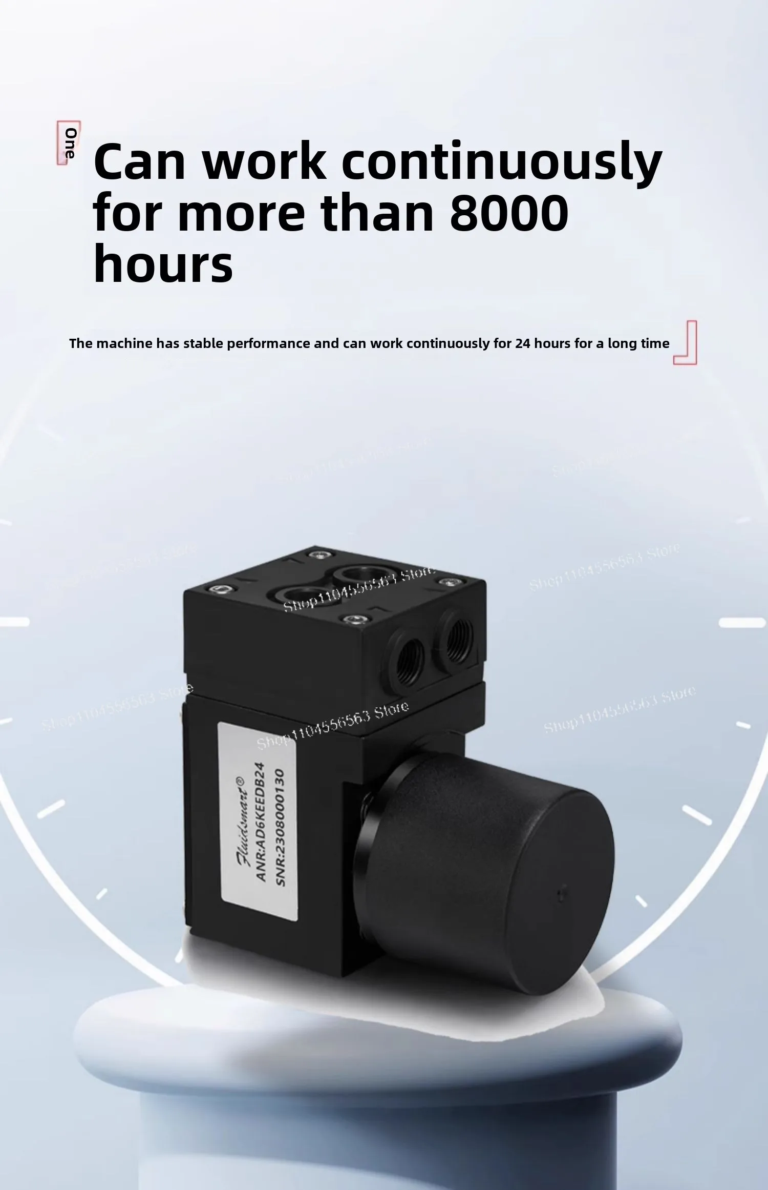 Micro vacuum pump AD6KEEDC12/24PHV gas sampling, high efficiency diaphragm micro air pump