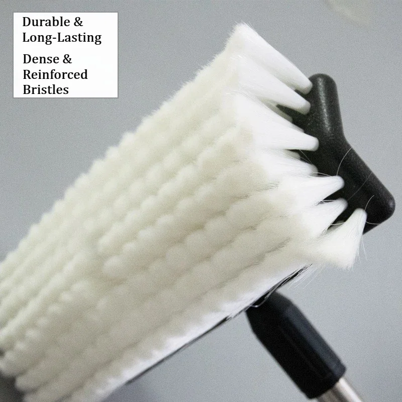 Car Wash Brush with Soft Bristles – Extendable Long Handle, Scratch-Free Dust Removal & Cleaning Mop for Auto Detailing