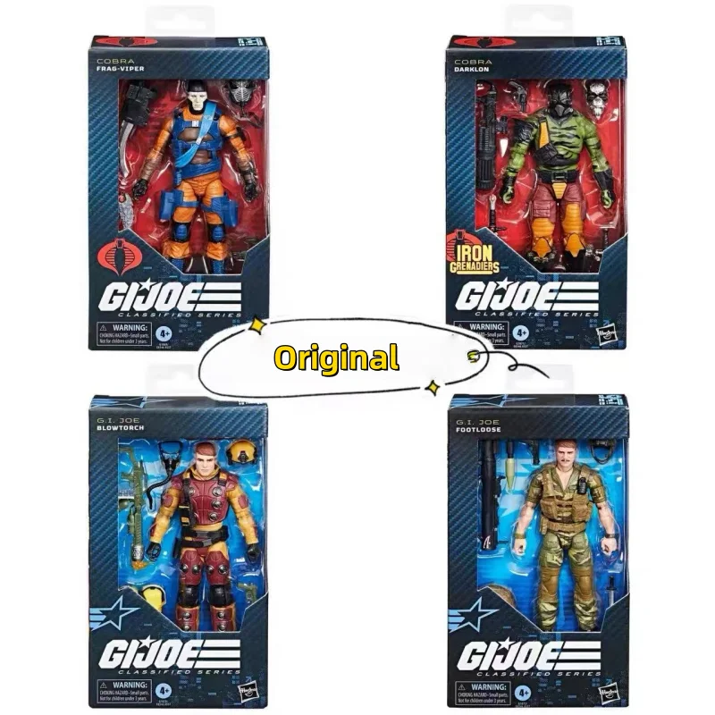 

Оригинальная аниме-фигурка серии Hasbro Special Forces G.I. 2025 г. Джо серии Darklon экшн-фигурки игрушки для мальчиков и девочек детские подарки игрушки
