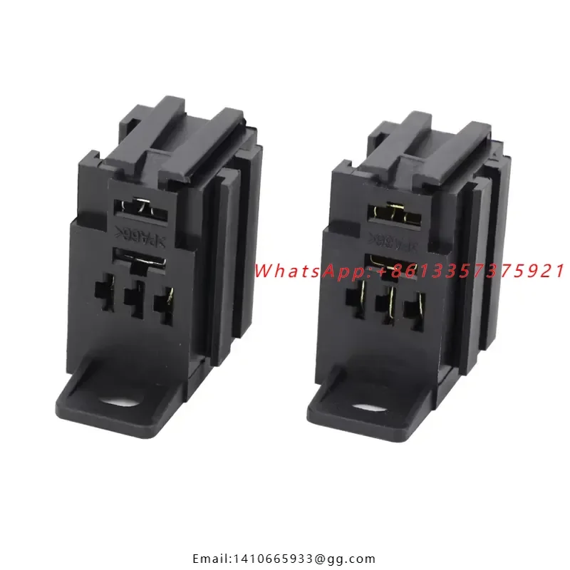 4/5Pin Automotive Violet Relay Socket with Wire with Terminal 12V/24V30A Modified Nylon Flame Retardant Auto parts view 5