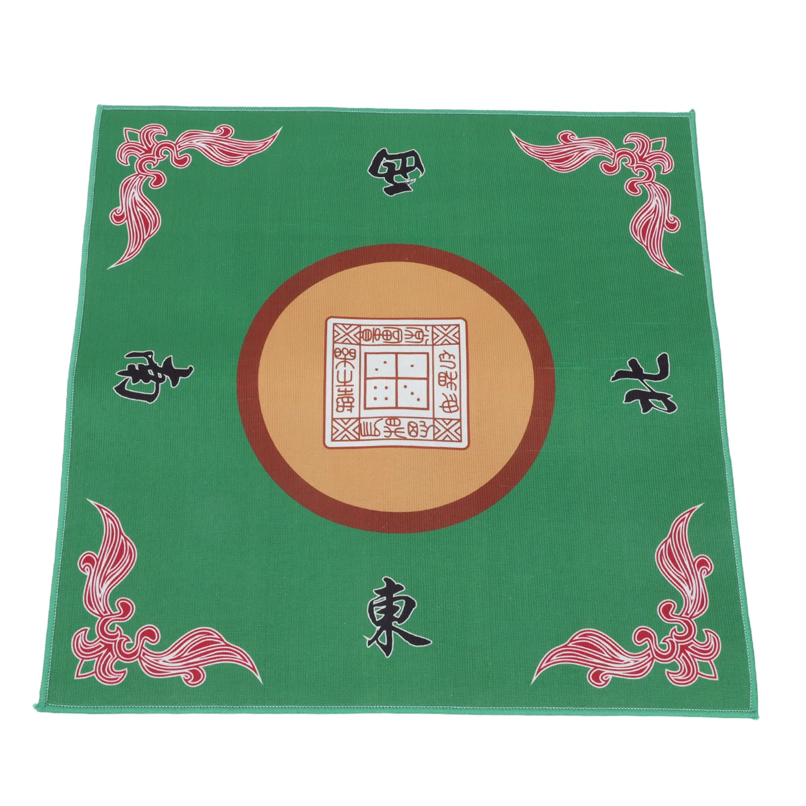 

80 by 140 Cm Mahjong Table Mat Single Layer High-Density Padding Comfortable Play Surface for Game Quiet Rolling Feature