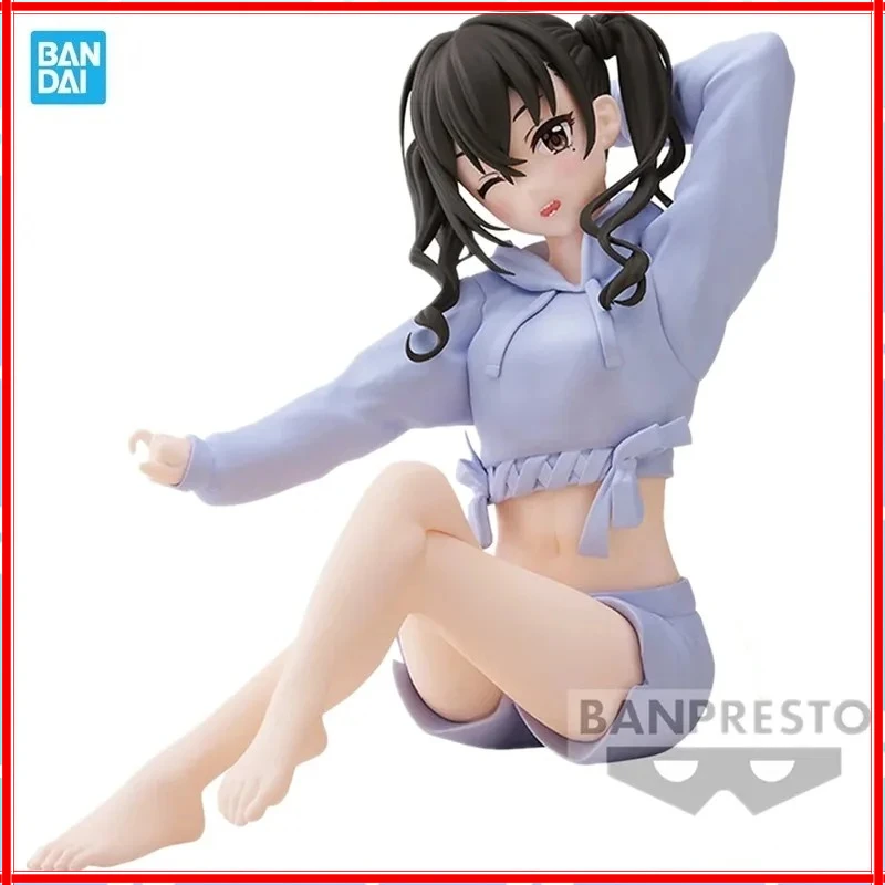 

Bandai Original Banpresto Anime Relax Time Idolmaster Cinderella Girls Akira Sunazuka Action Figure Collectible Model Toy Gifts