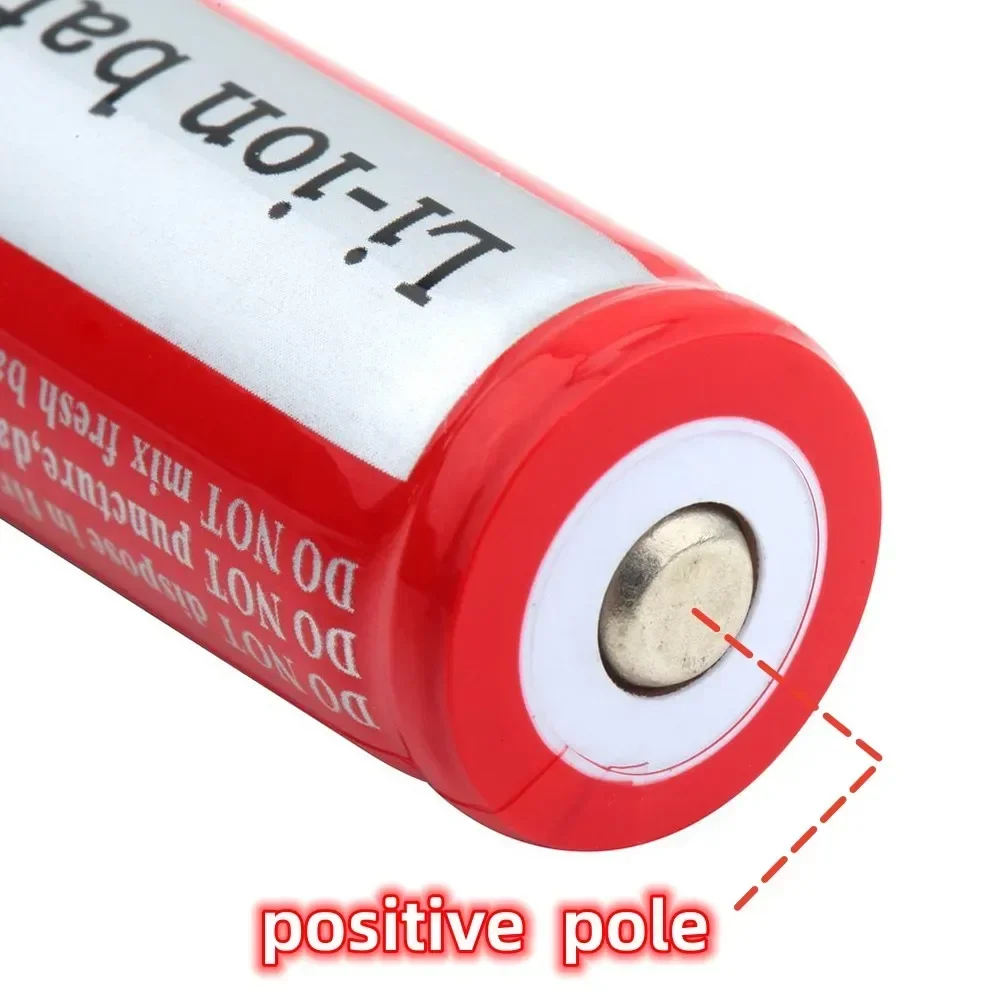 New 18650 Battery 3.7V 4200mAh Rechargeable Battery Lithium ion Battery for LED Strong Light Flashlight Free Shipping