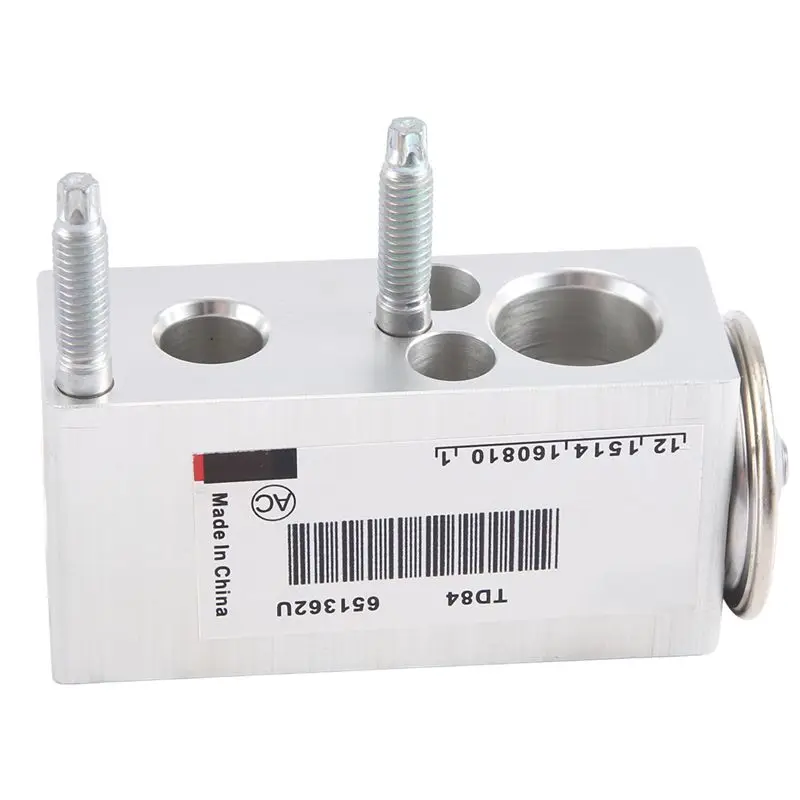 Clear 1 PCS 1623219680 Car AC Air Conditioning Expansion Valve Silver Metal For 208 2008