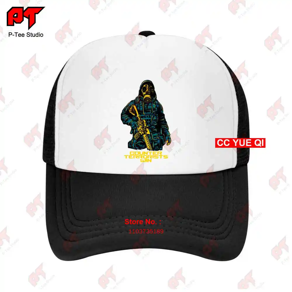 Counter Strike Csgo Inspired Gaming Baseball Caps Truck Cap 8WEG