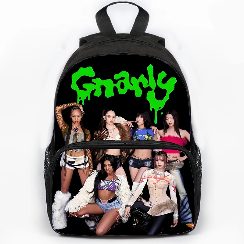 

Ganrly Katseye Backpack Large Capacity Boys Girls School Bookbag Durable Travel Rucksack Primary School Students Mochilas Gift