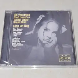 Retro Lana Del Rey Music CD Did you know that there's a tunnel under Ocean Blvd Album Music Record Cosplay Car Soundtracks Box