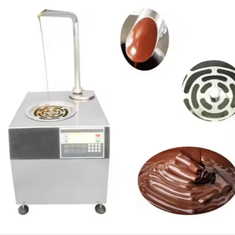 Wholesale Chocolate Making Machine Cocoa Bean Chocolate Tempering Melting Machine Stainless Steel Chocolate Machine