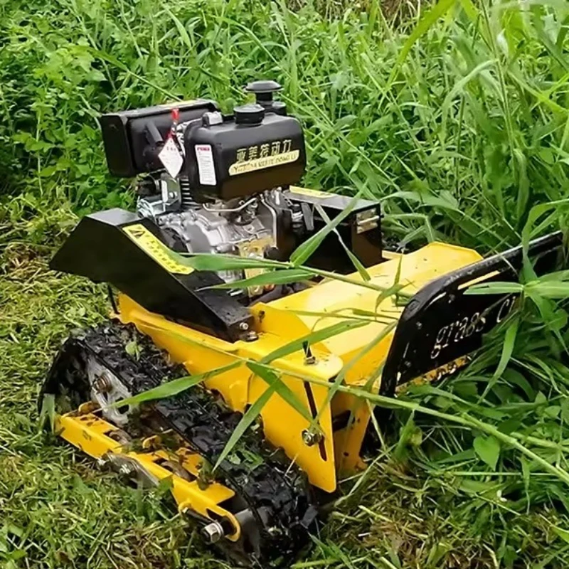 Customized Remote Control Lawn Mower Robot Lawn Mower Farm Weed Remote Control Lawn Mower