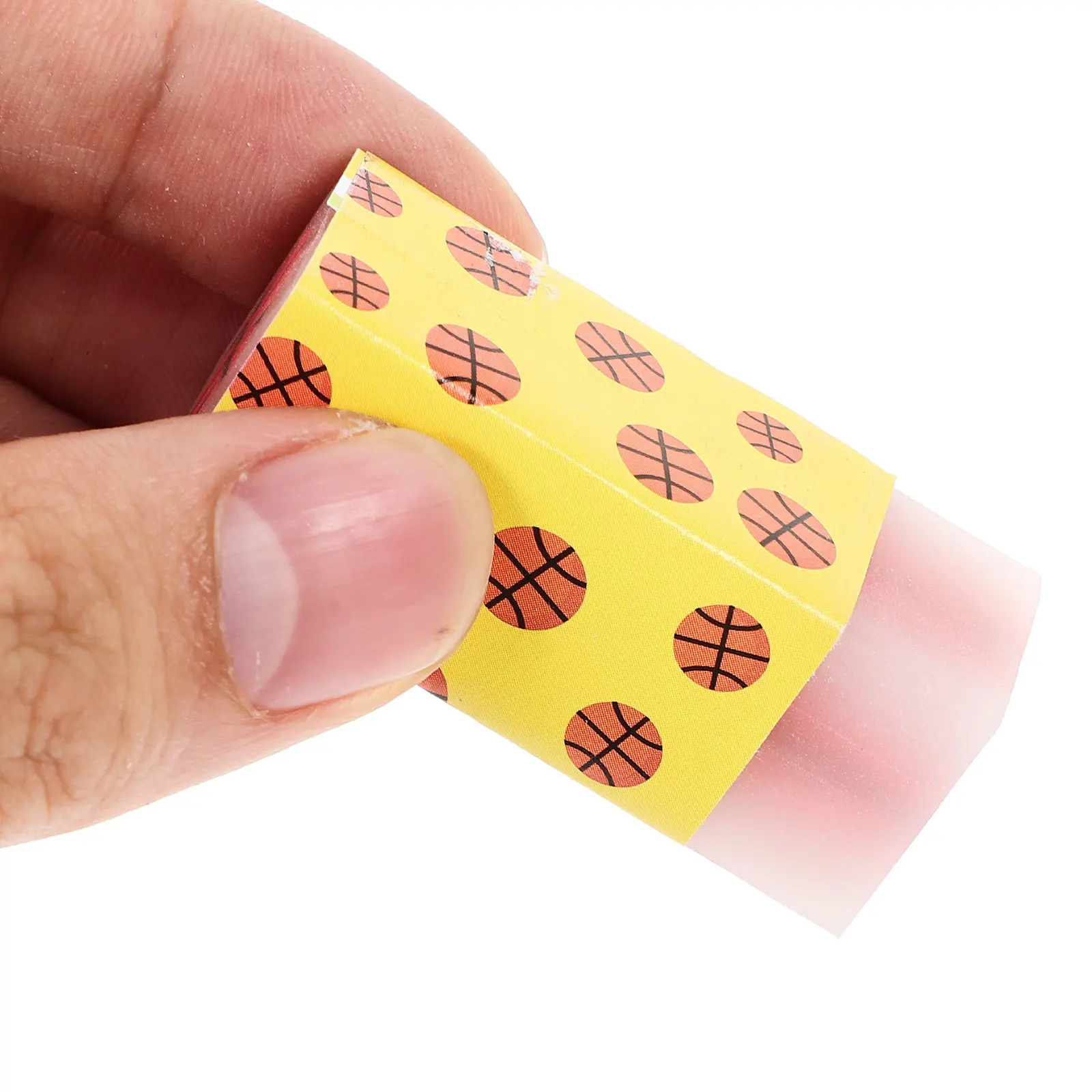 

12Pcs Cute Ball Erasers for Kids Kawaii Eraser Pack Small Lightweight Cartoon Pencil Erasers for School Supplies Students
