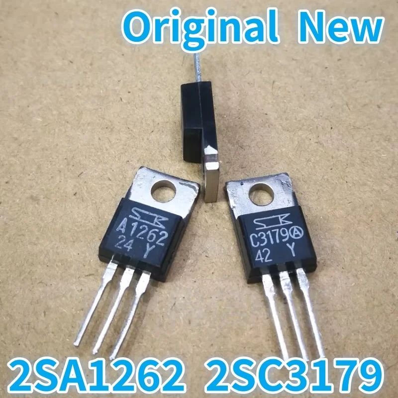 10-ペア-2sa1262-2sc3179-a1262-c3179-本物の新品オリジナル
