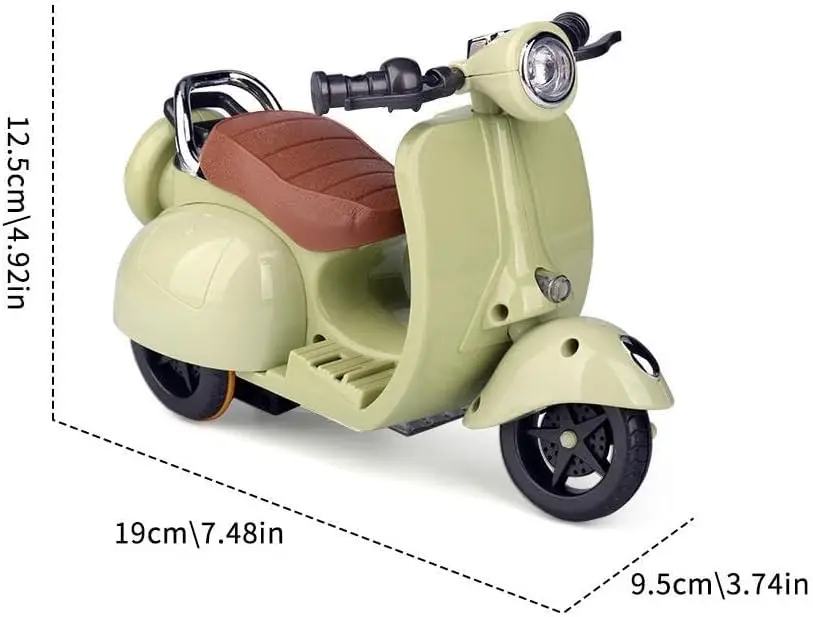 Simpatica bambola mini moto elettrica giocattolo per bambini per motore giocattolo labubu per bambola (senza bambola) Accessori