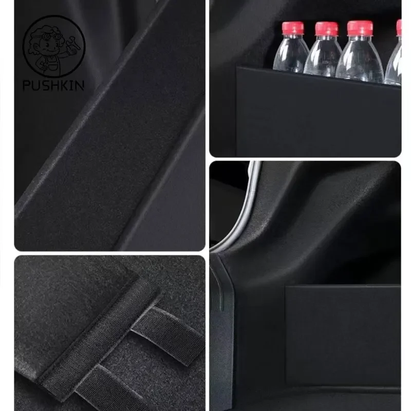 For Zeekr 001 007 2023 2024 Rear Spare Compartment Partition Rear Trunk  Storage Box Extreme  Interior Modification Accessories