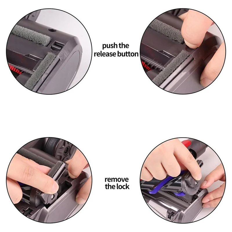 【Coupon!】Vacuum Cleaner With Headlight Brush Head With Front Lights For Hard Floors And Carpet