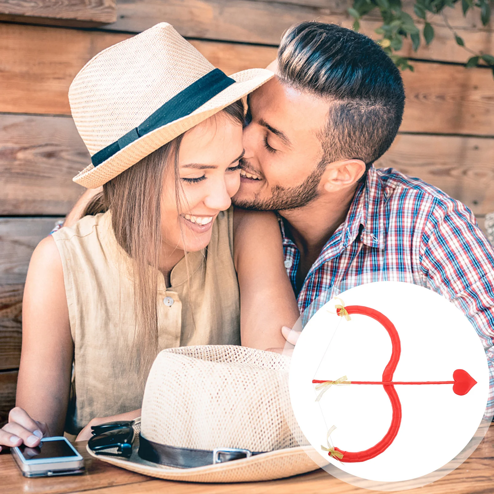 Amor Pfeil Bogen Set Valentinstag Amor Kostüm Cosplay Requisiten Exquisite Kreative Geschenke Jungen Mädchen Valentinstag Kostüm Prop