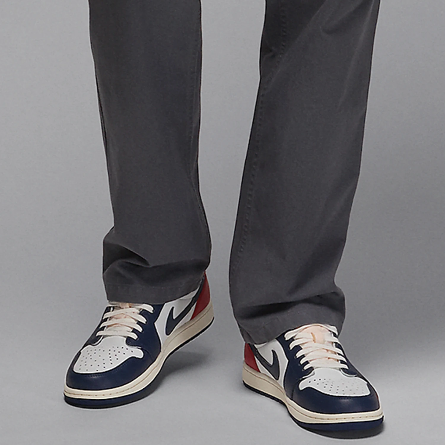 

Nike Genuine Autumn New Men's Low-top Classic Patchwork Basketball Shoes HQ2993-100