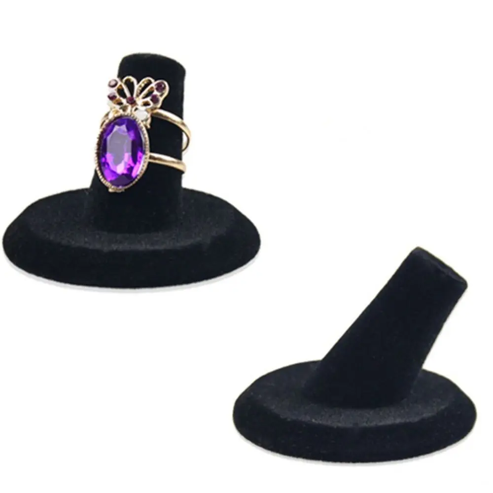 

Jewelry Props Organizer Rings Display Holder Velvet Ornaments Jewelry Display Rack Storage Bracelet Ring Display Stand Women