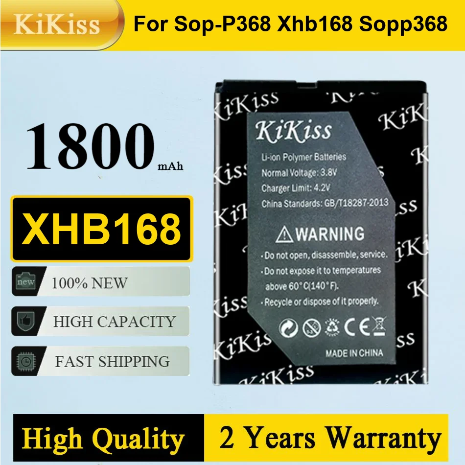 

1800Mah Kikiss Battery XHB168 Fit For SOP-P368 SOPP368