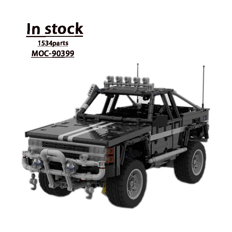 

MOC-90399 Black New Classic Racing Sports Car Building Block Model• 1534 Parts Boy Kids Birthday Building Blocks Toy Gift